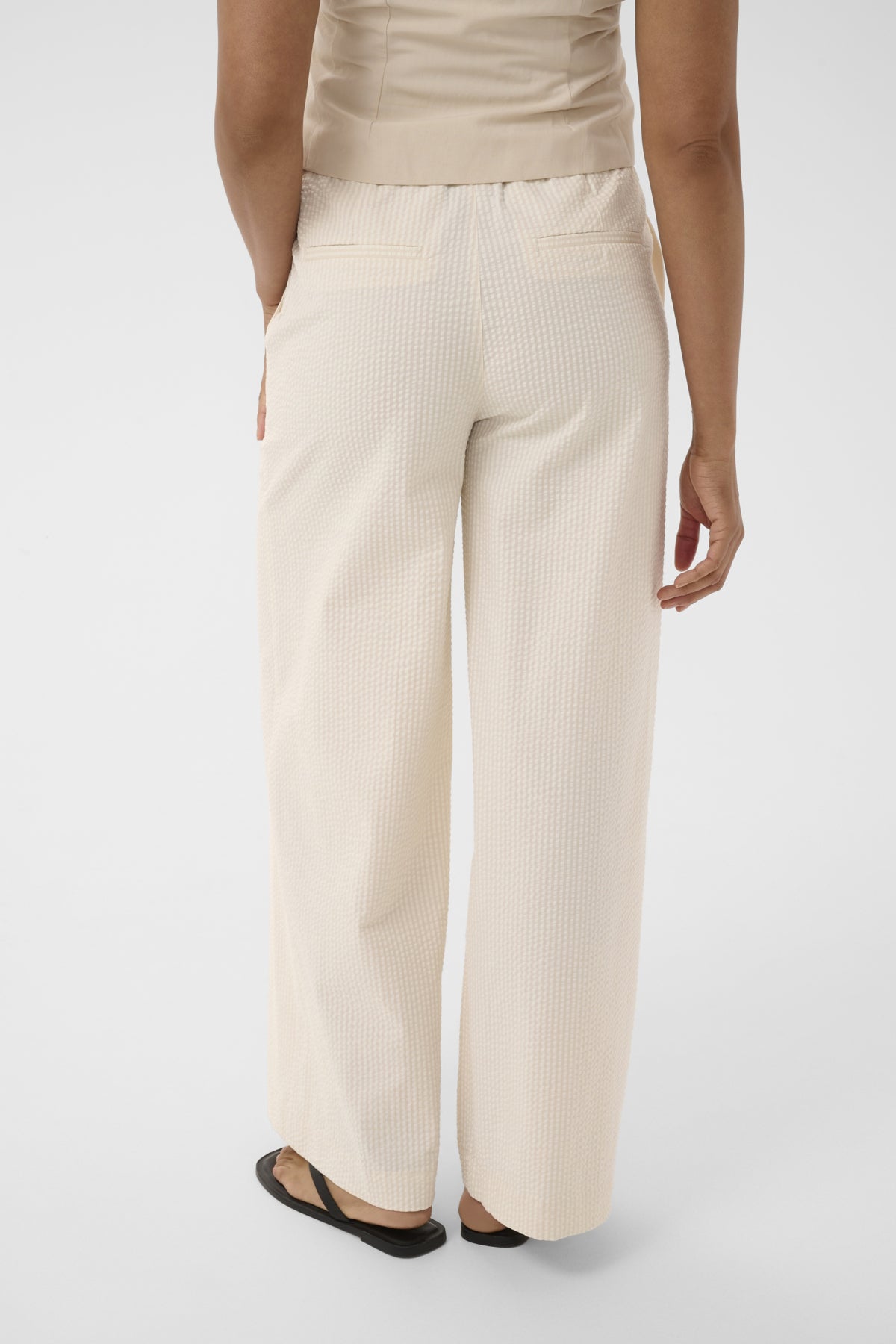 BritaPW Pants Whisper White Stripe - 304952 - 30310552