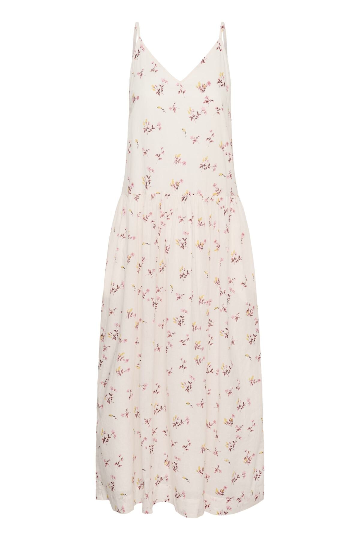 BrundaPW Dress Peach Blossom Bouquet Print - - 30310553
