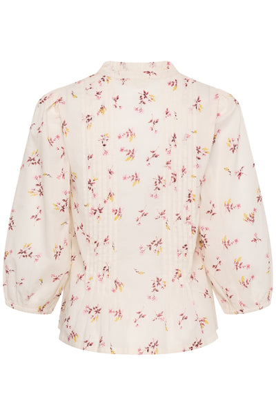 BrithPW Blouse Peach Blossom Bouquet Print - - 30310554 Thumbnail