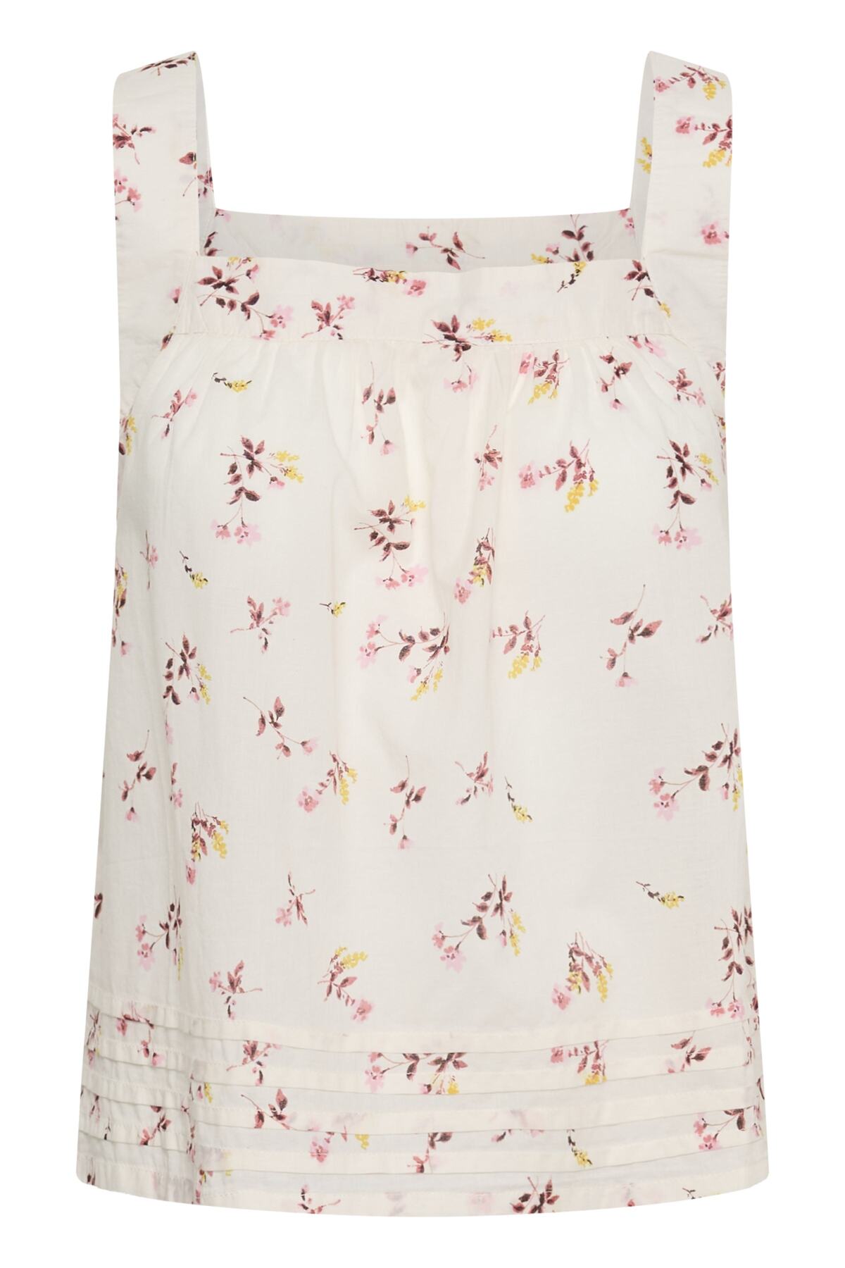 BryndisPW Top Peach Blossom Bouquet Print - - 30310555
