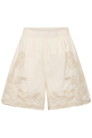 BitjaPW Shorts Whisper White W French Oak emb - 30310558