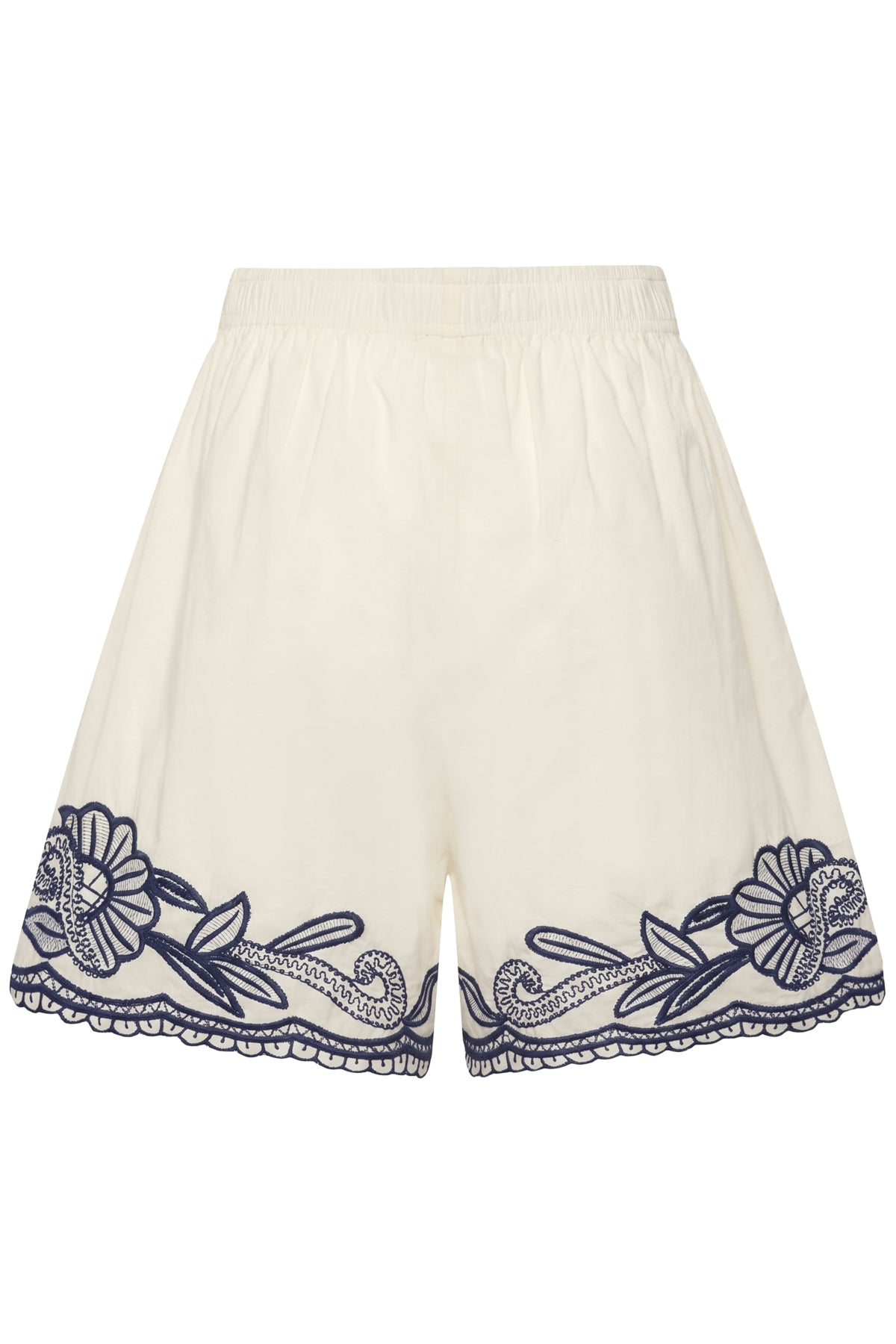 BitjaPW Shorts Whisper White W Blue emb - 304 - 30310558