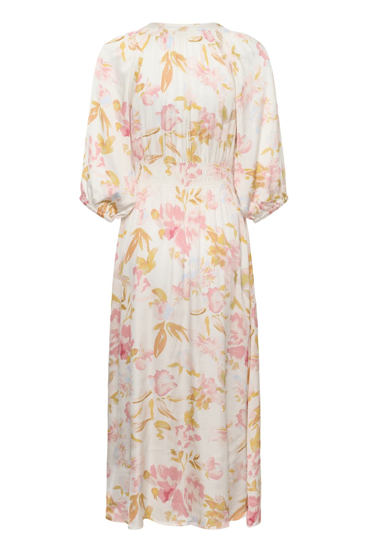 BoraPW Dress Peach Blossom Watercolor Print - 30310561