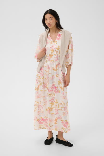 BoraPW Dress Peach Blossom Watercolor Print - 30310561 Thumbnail
