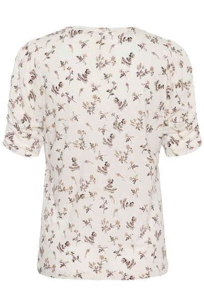 BrizettePW TShirt Neutral Bouquet Print - 304939 - 30310567 Thumbnail