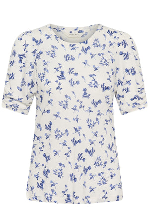 BrizettePW TShirt Blue Bouquet Print - 304940 - 30310567