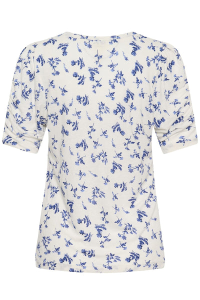 BrizettePW TShirt Blue Bouquet Print - 304940 - 30310567 Thumbnail