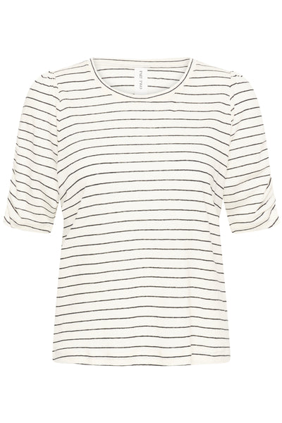 BrizettePW TShirt Black Stripe - 305040 - 30310567 Thumbnail