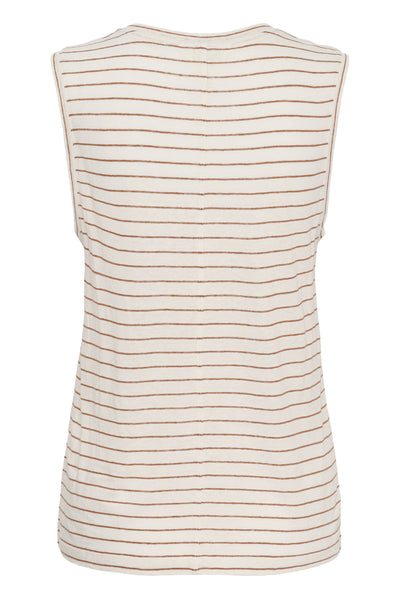 BrianiePW Top Brown Stripe - 305039 - 30310568 Thumbnail