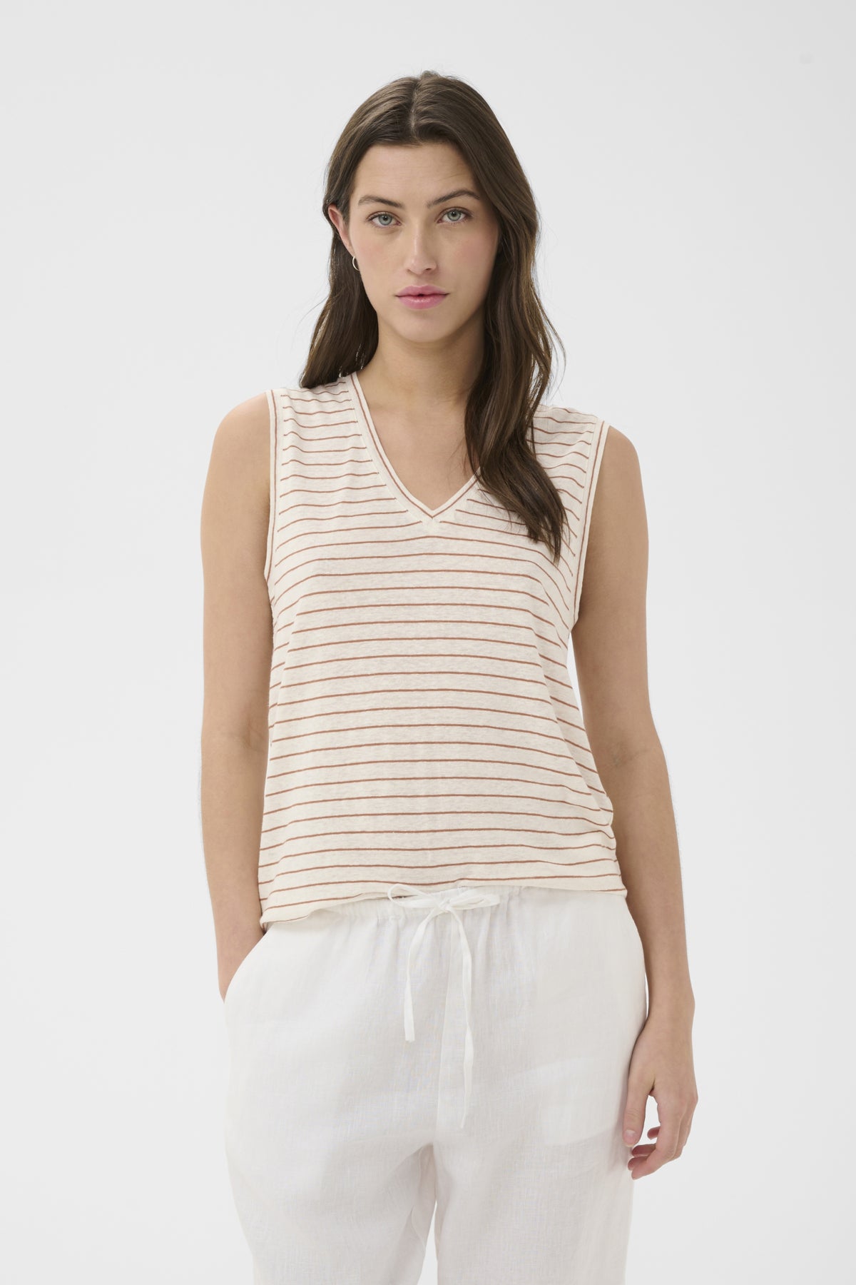 BrianiePW Top Brown Stripe - 305039 - 30310568