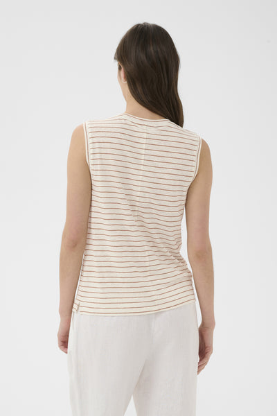 BrianiePW Top Brown Stripe - 305039 - 30310568 Thumbnail