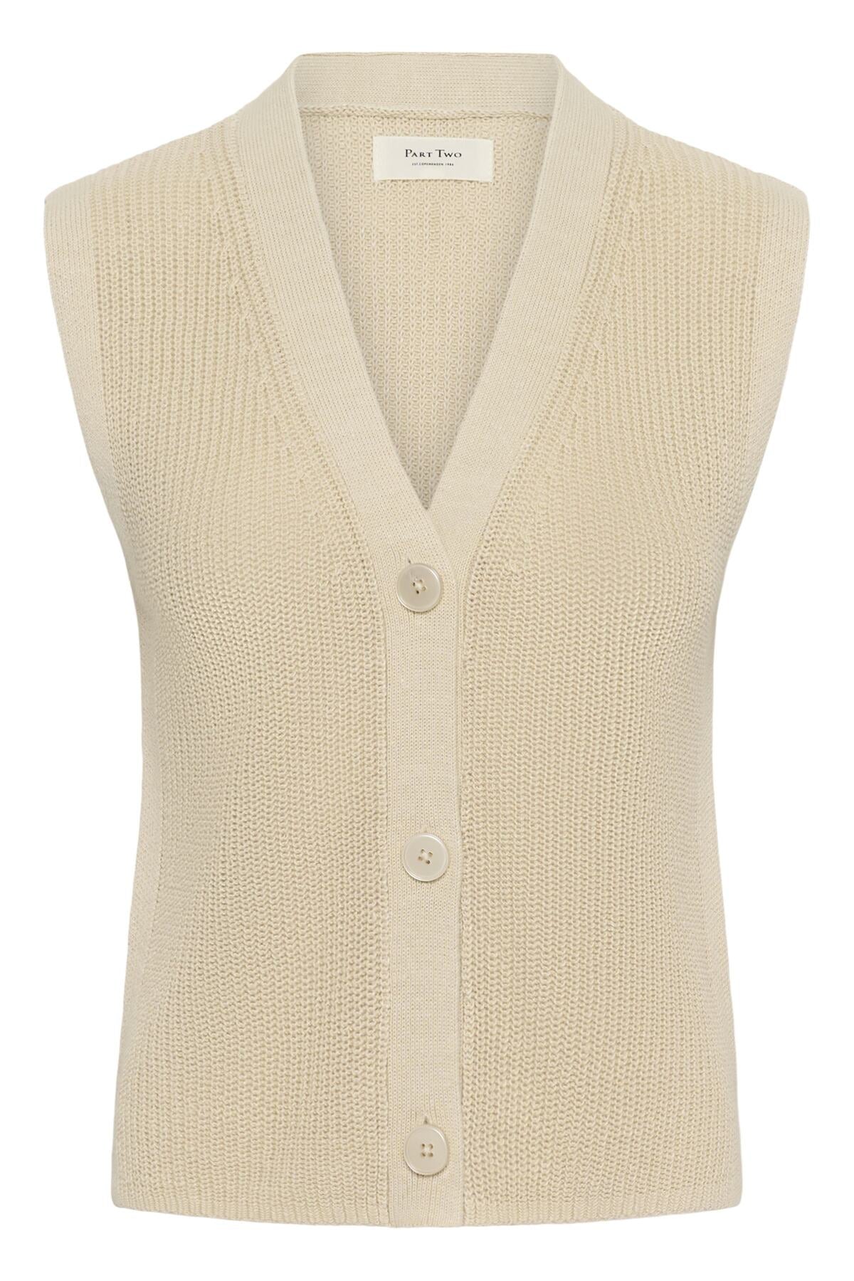 BatildaPW Waistcoat French Oak - 130400 - 30310584
