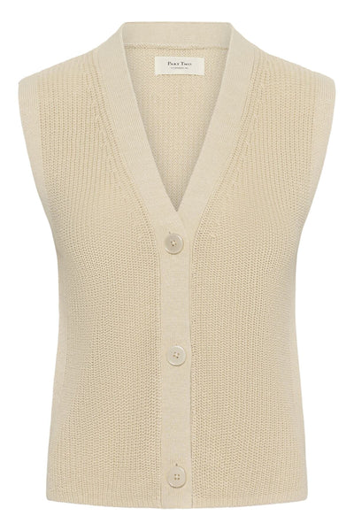 BatildaPW Waistcoat French Oak - 130400 - 30310584 Thumbnail
