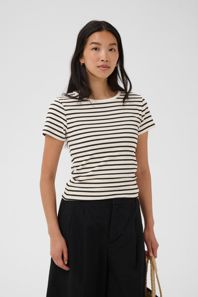 RochellePW TShirt Black Stripe - 304932 - 30310589 Thumbnail