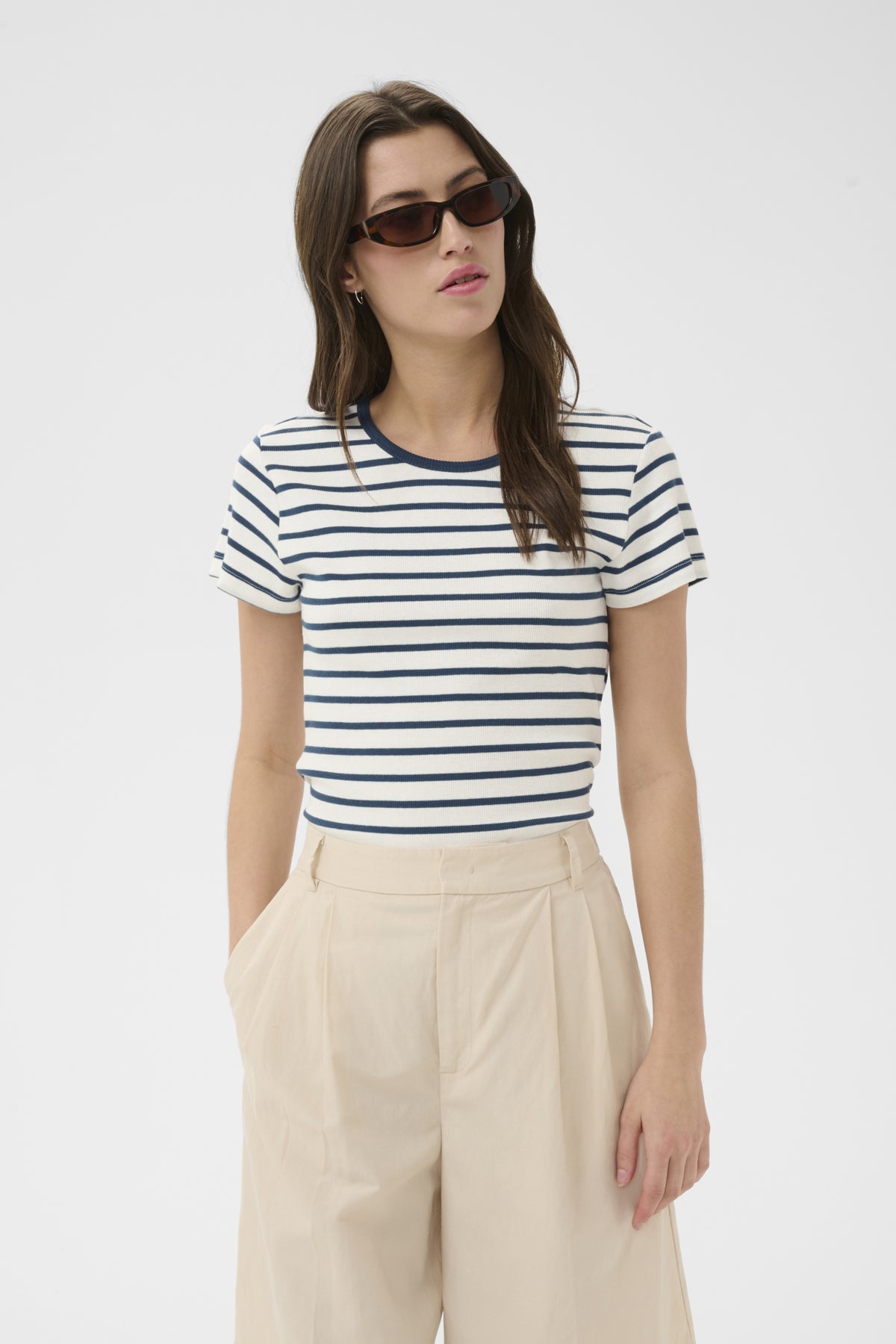 RochellePW TShirt Blue Stripe - 304933 - 30310589