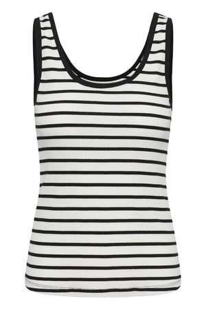 RoselynPW Top Black Stripe - 304932 - 30310590