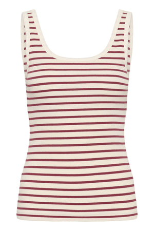 RoselynPW Top Burnt Russet Stripe - 304934 - 30310590