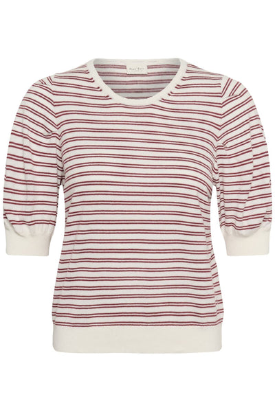 VaraianPW Pullover Burnt Russet Stripe - 305041 - 30310591 Thumbnail