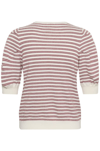 VaraianPW Pullover Burnt Russet Stripe - 305041 - 30310591 Thumbnail