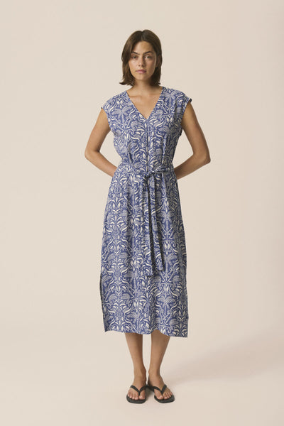 BolenePW Dress Blue Block Print - 304946 - 30310592 Thumbnail