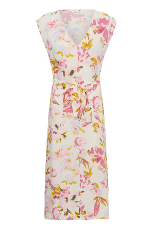 BolenePW Dress Peach Blossom Watercolor Print - 30310592