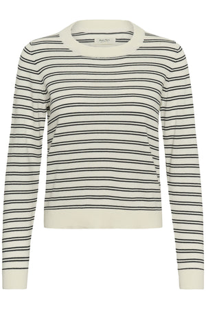 GertiaPW PU Dark Navy Twin Stripe - 305007 - 30310604