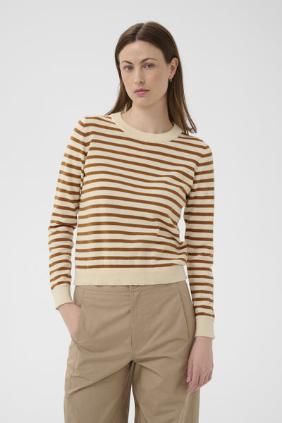 GertiaPW PU BROWN STRIPE - 30310604 Thumbnail