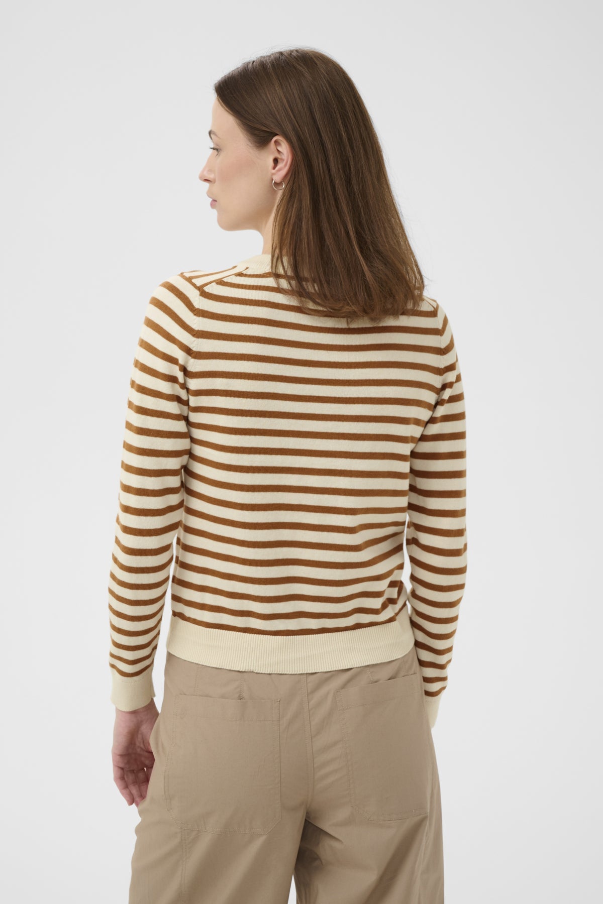 GertiaPW PU BROWN STRIPE - 30310604