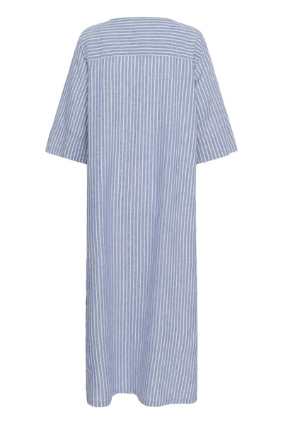 BerylPW Dress Blue Stripe - 304942 - 30310614 Thumbnail