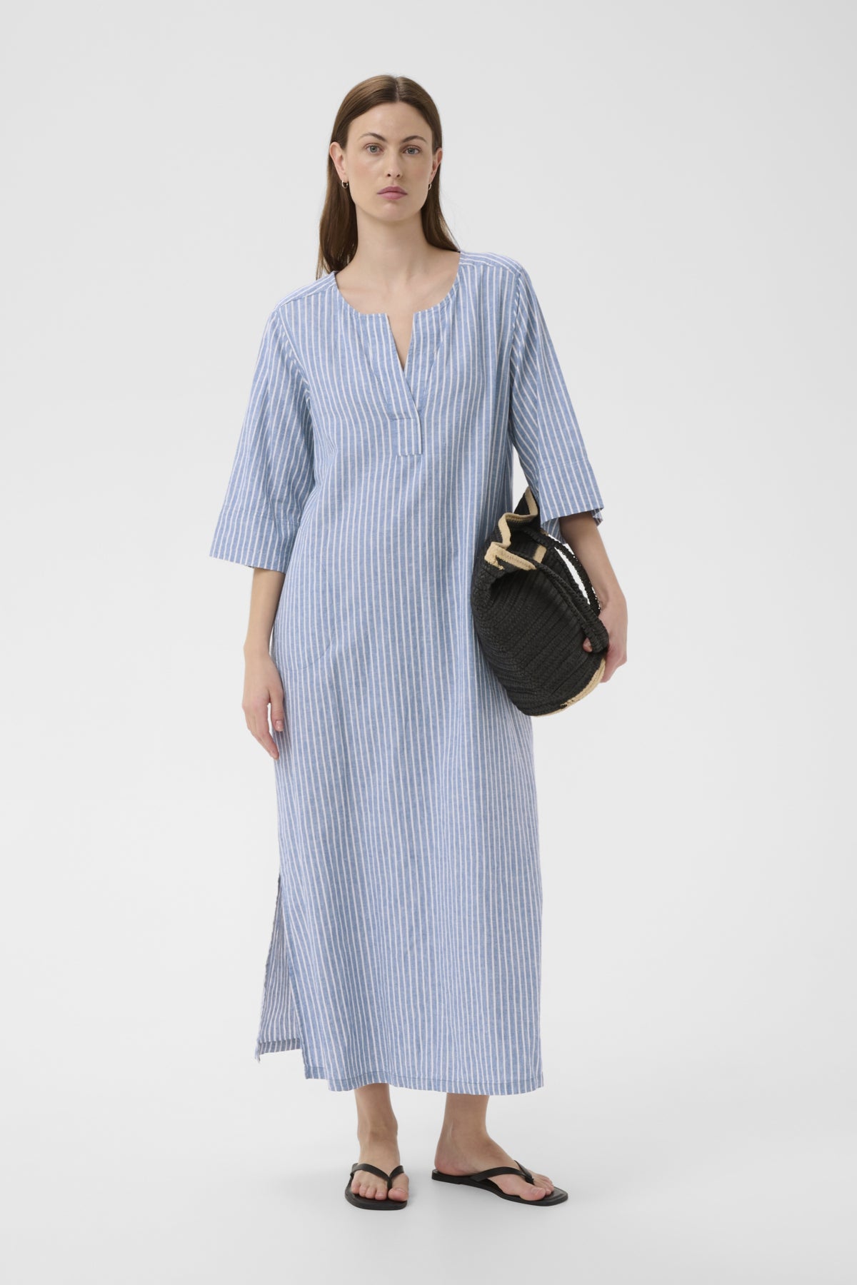 BerylPW Dress Blue Stripe - 304942 - 30310614