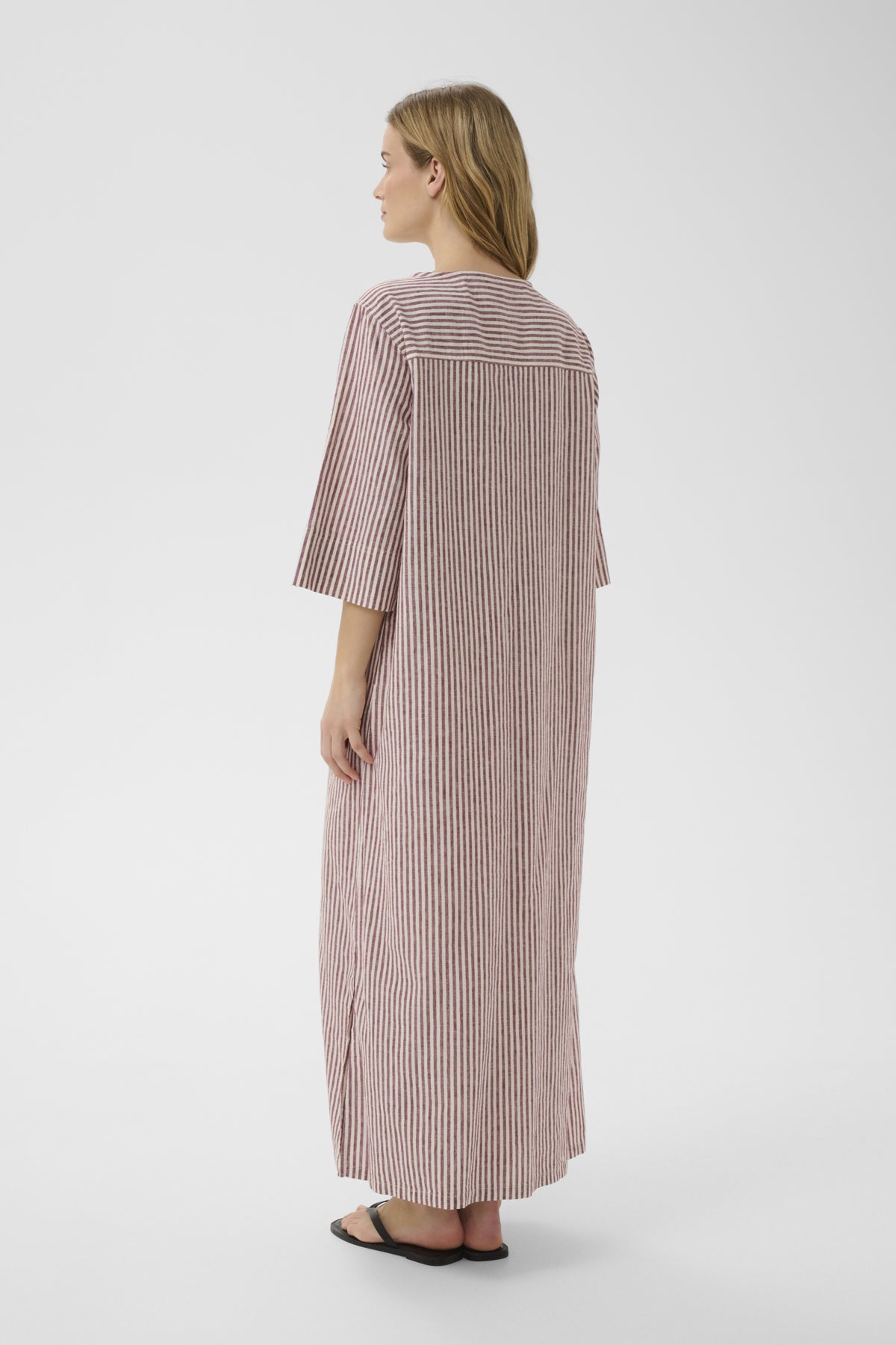 BerylPW Dress Burnt Russet Stripe - 304944 - 30310614