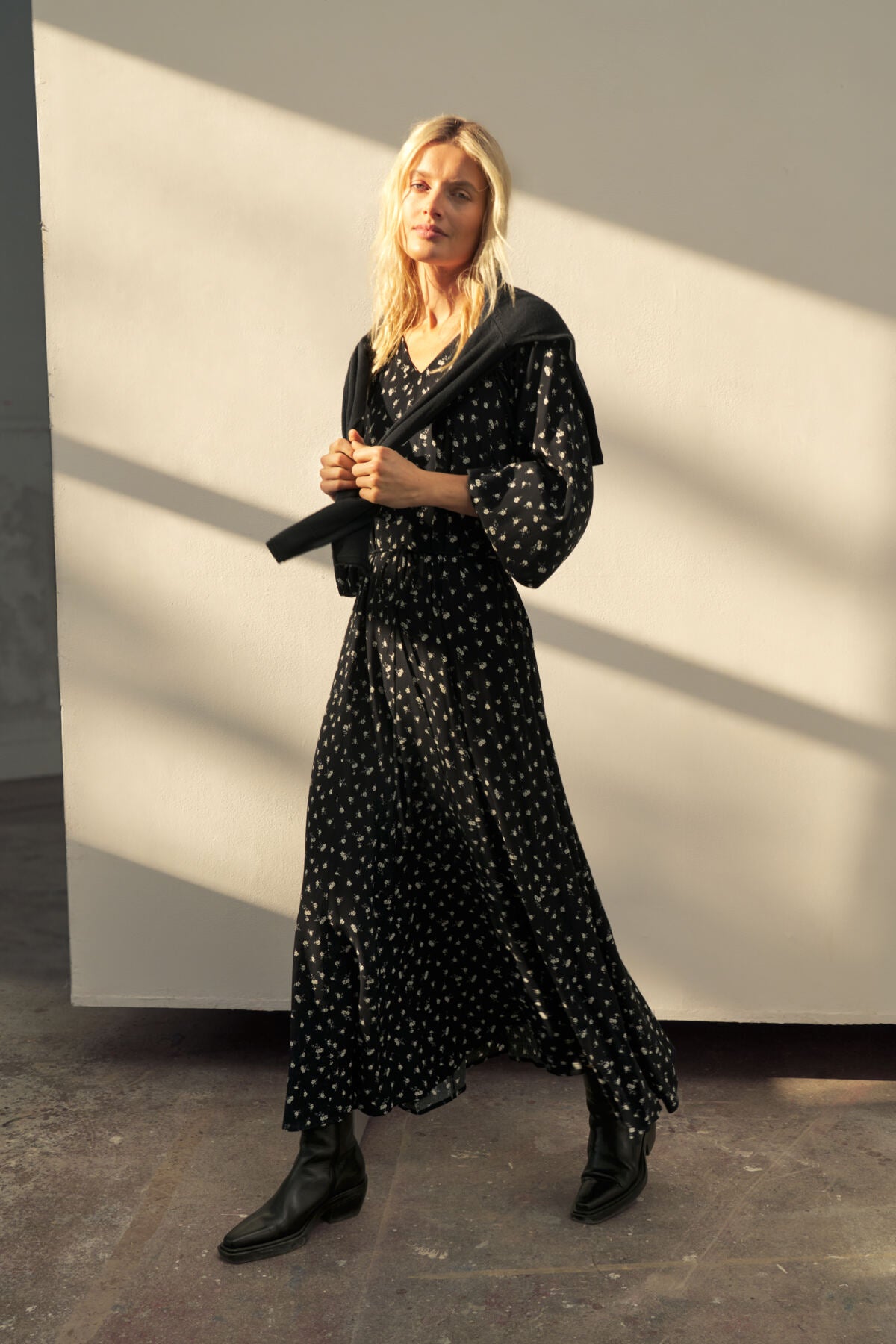 RosalinePW DR Dark Navy Fragile Print - 3050 - 30310621