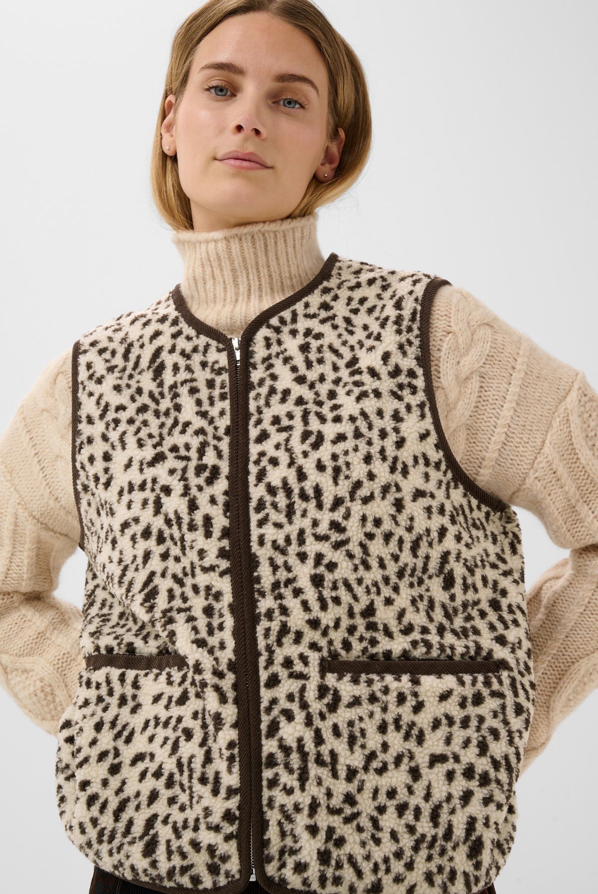 CameliePW Outerwear Neutral Spots - 305034 - 30310632