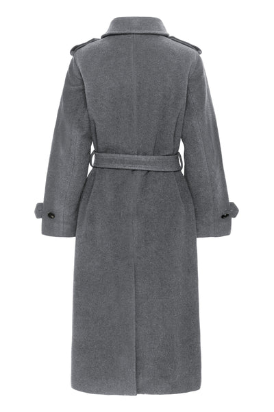 CarmellaPW Outerwear Medium Grey Melange - 305051 - 30310636 Thumbnail