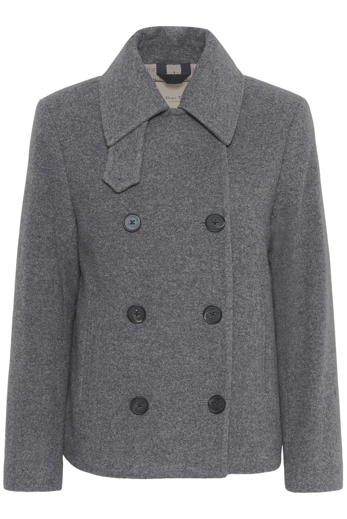 CebrinaPW Outerwear Medium Grey Melange - 305051 - 30310637