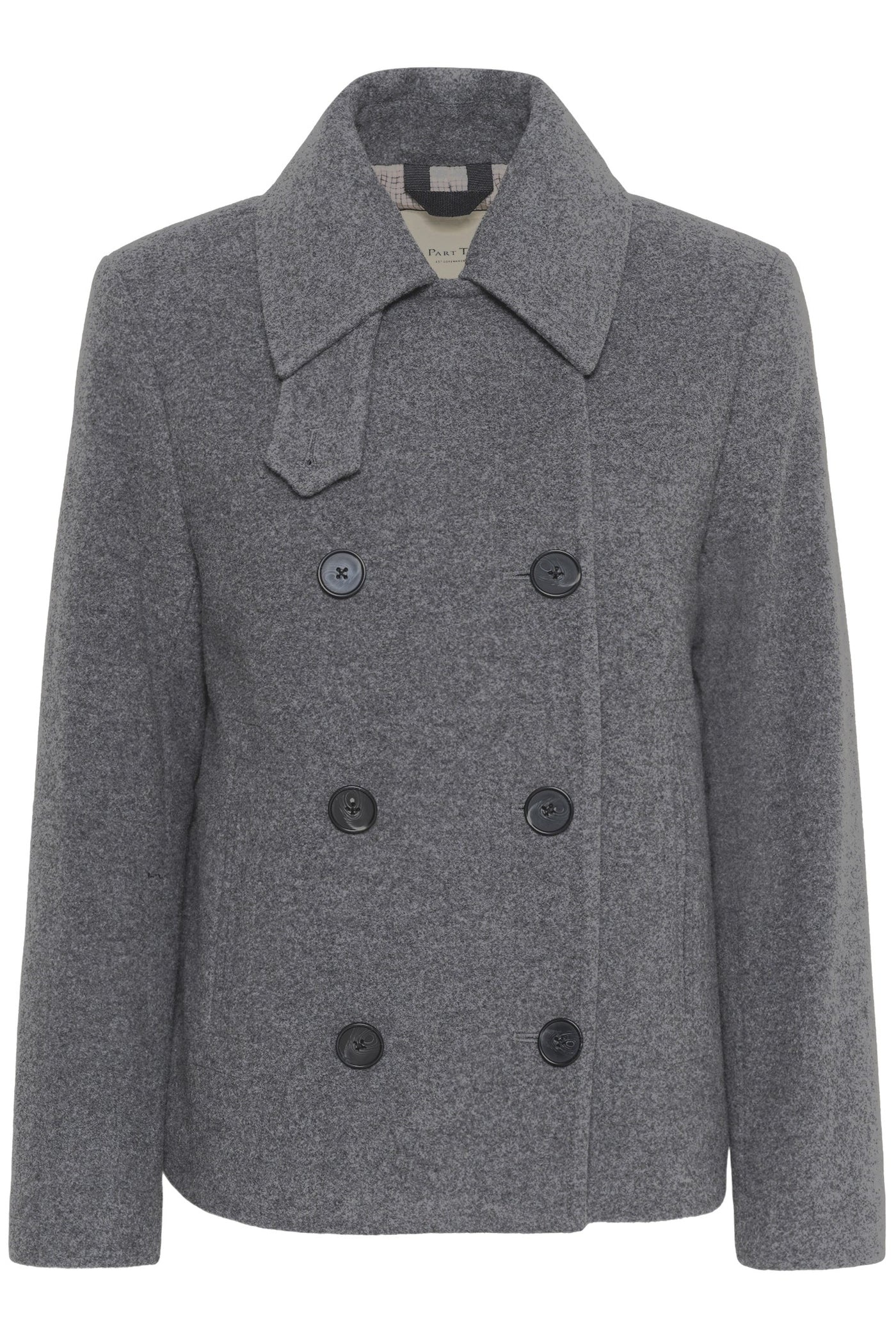 CebrinaPW Outerwear Medium Grey Melange - 305051 - 30310637