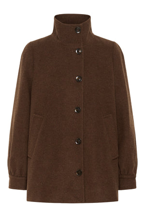 CeciliaPW Outerwear Downtown Brown Melange - 19122 - 30310639