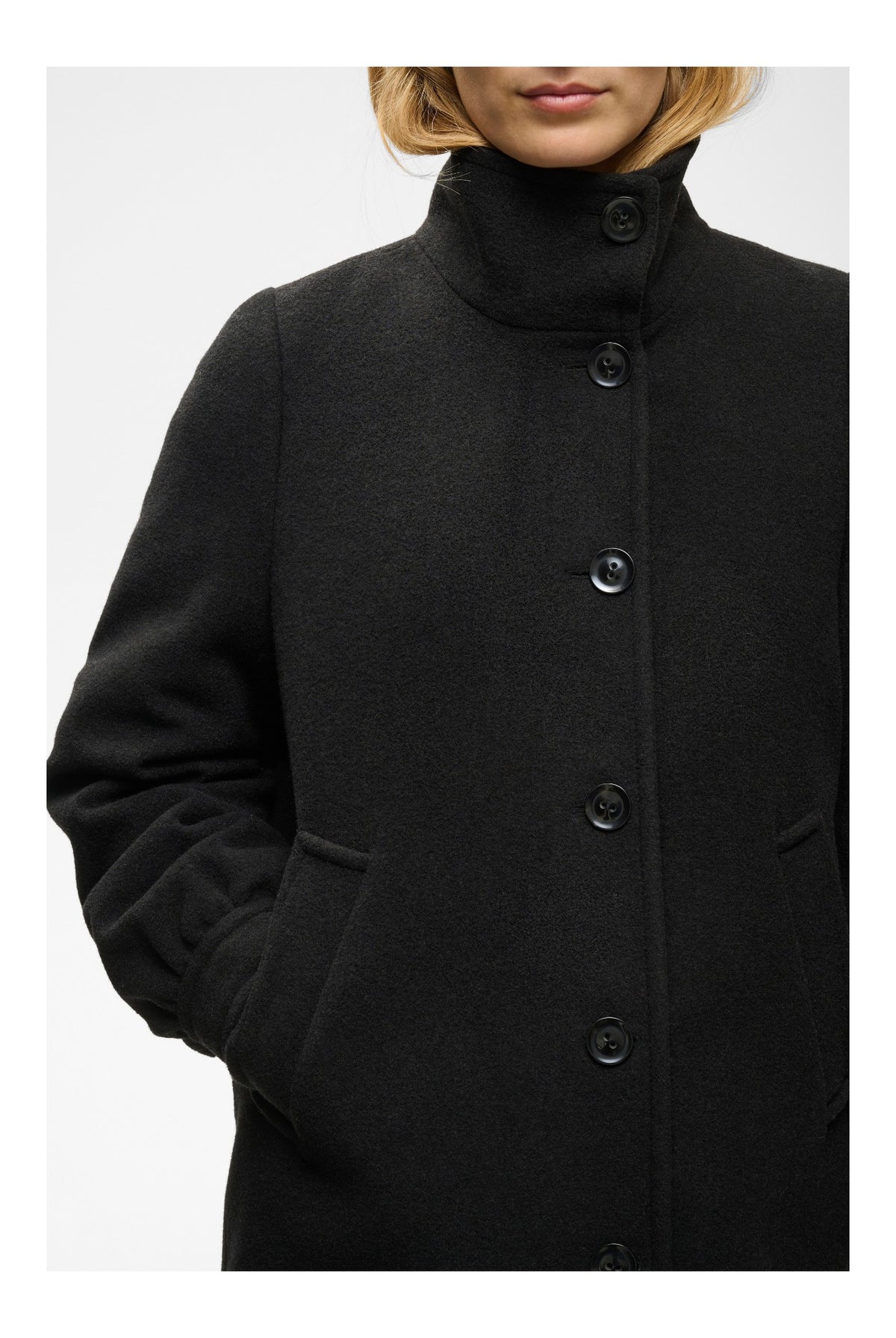 CeciliaPW Outerwear Black - 194008 - 30310639