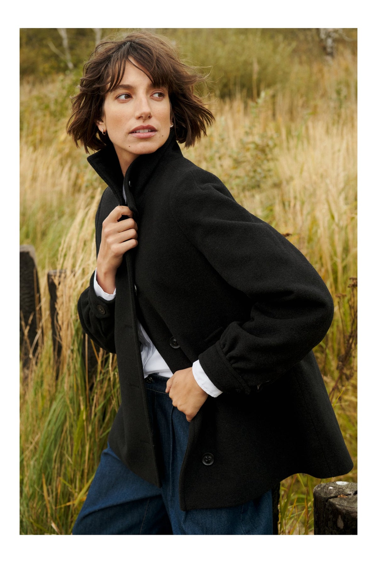 CeciliaPW Outerwear Black - 194008 - 30310639