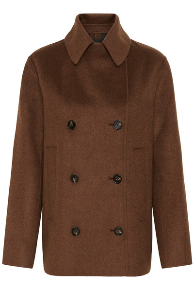 CelenePW Outerwear Downtown Brown Melange - 19122 - 30310640 Thumbnail