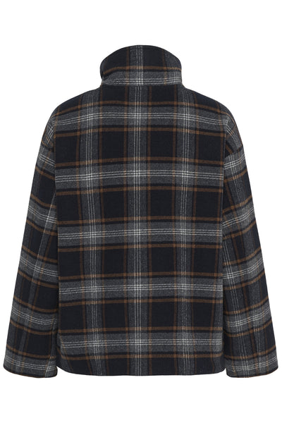 CellyPW Outerwear Dark Navy Check - 305066 - 30310643 Thumbnail