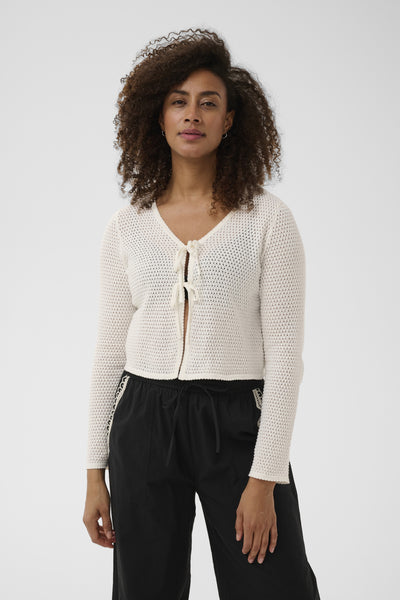 RosefinaPW Cardigan Whisper White - 110701 - 30310648 Thumbnail