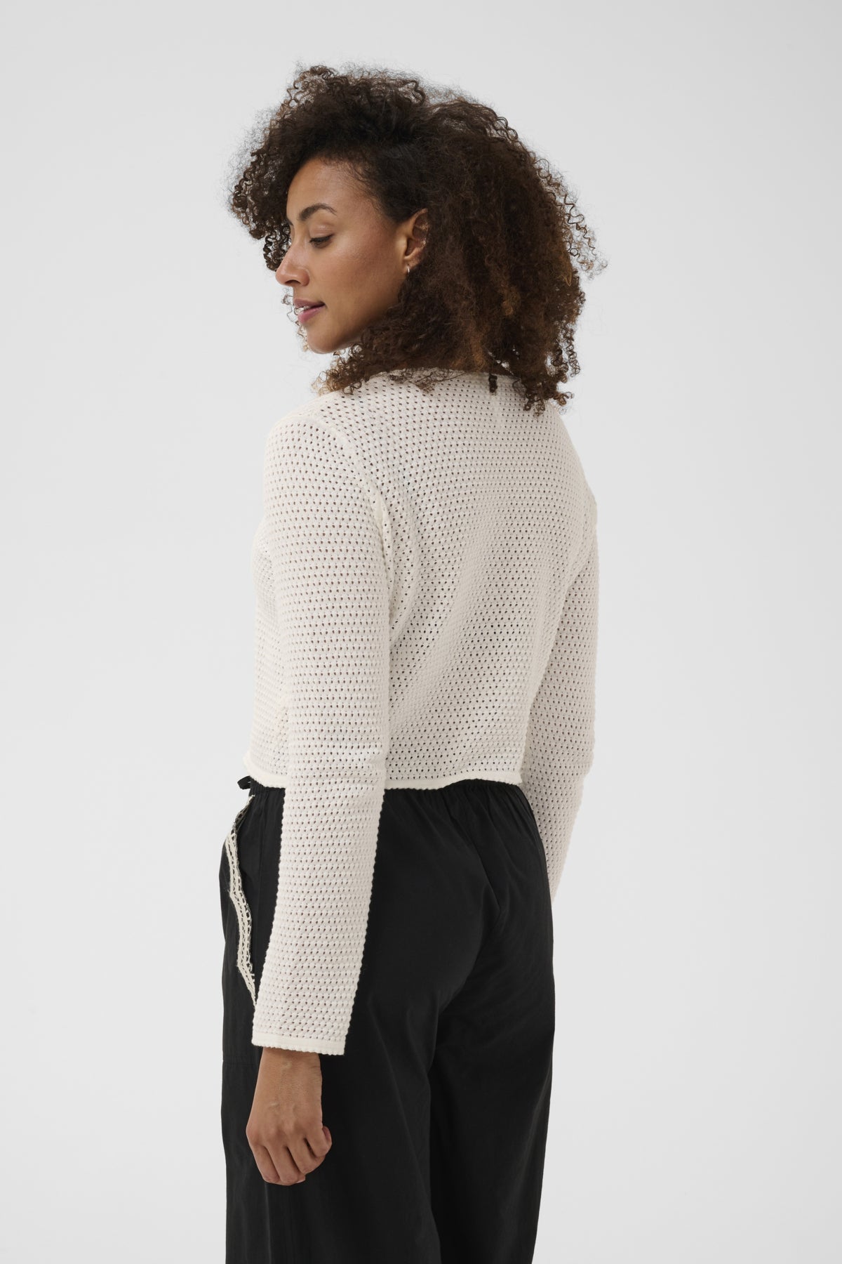 RosefinaPW Cardigan Whisper White - 110701 - 30310648