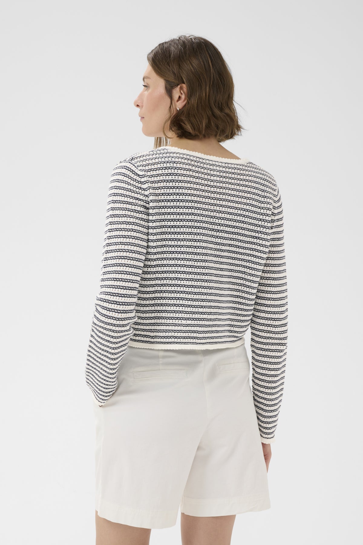 RosefinaPW Cardigan After Midnight Stripe - 305435 - 30310648