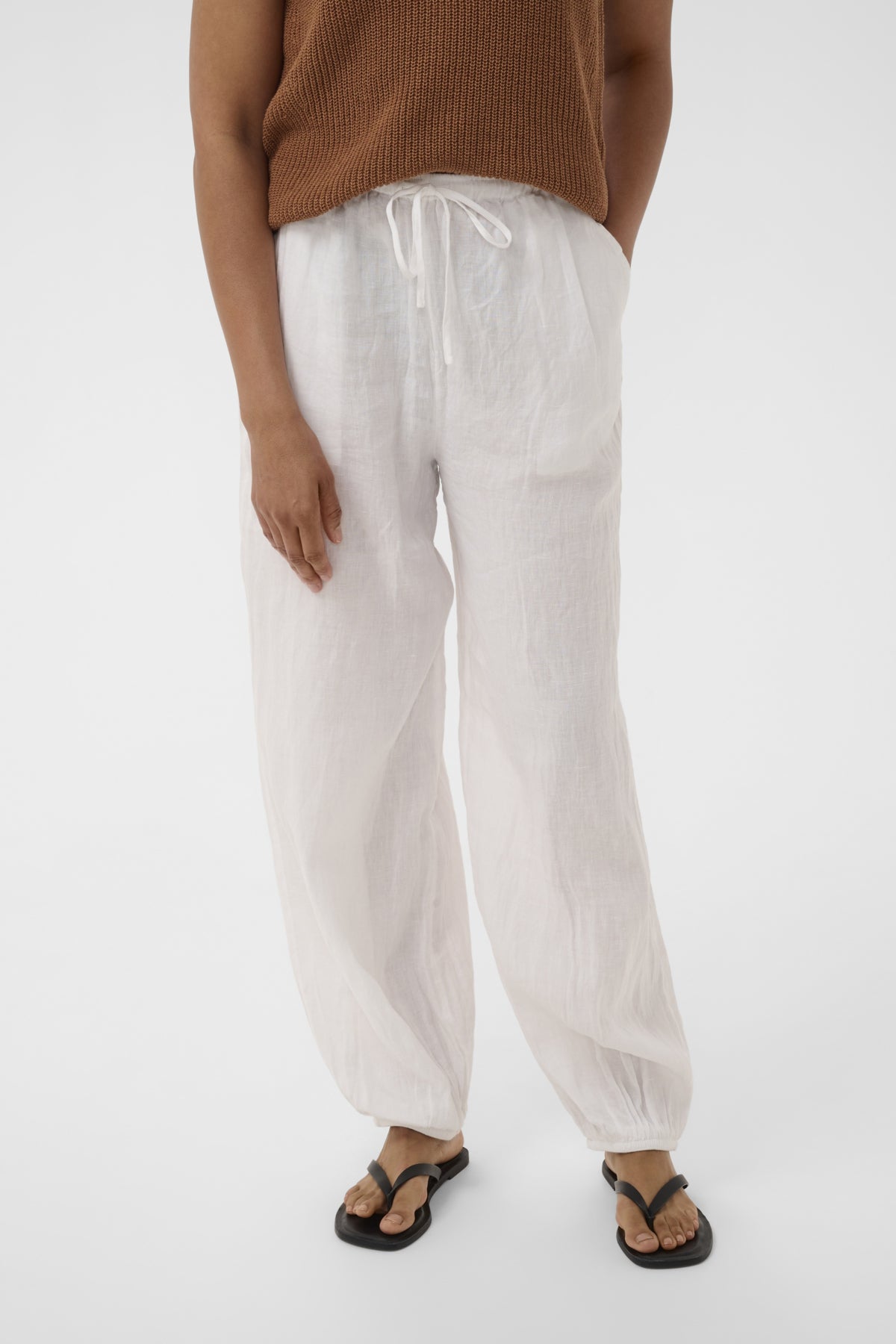 BetanaPW Pants Bright White - 110601 - 30310650
