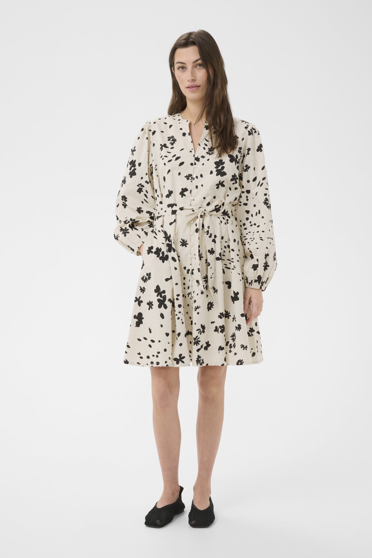 AviraPW DR Black Dot Flower Print - 30473 - 30310662