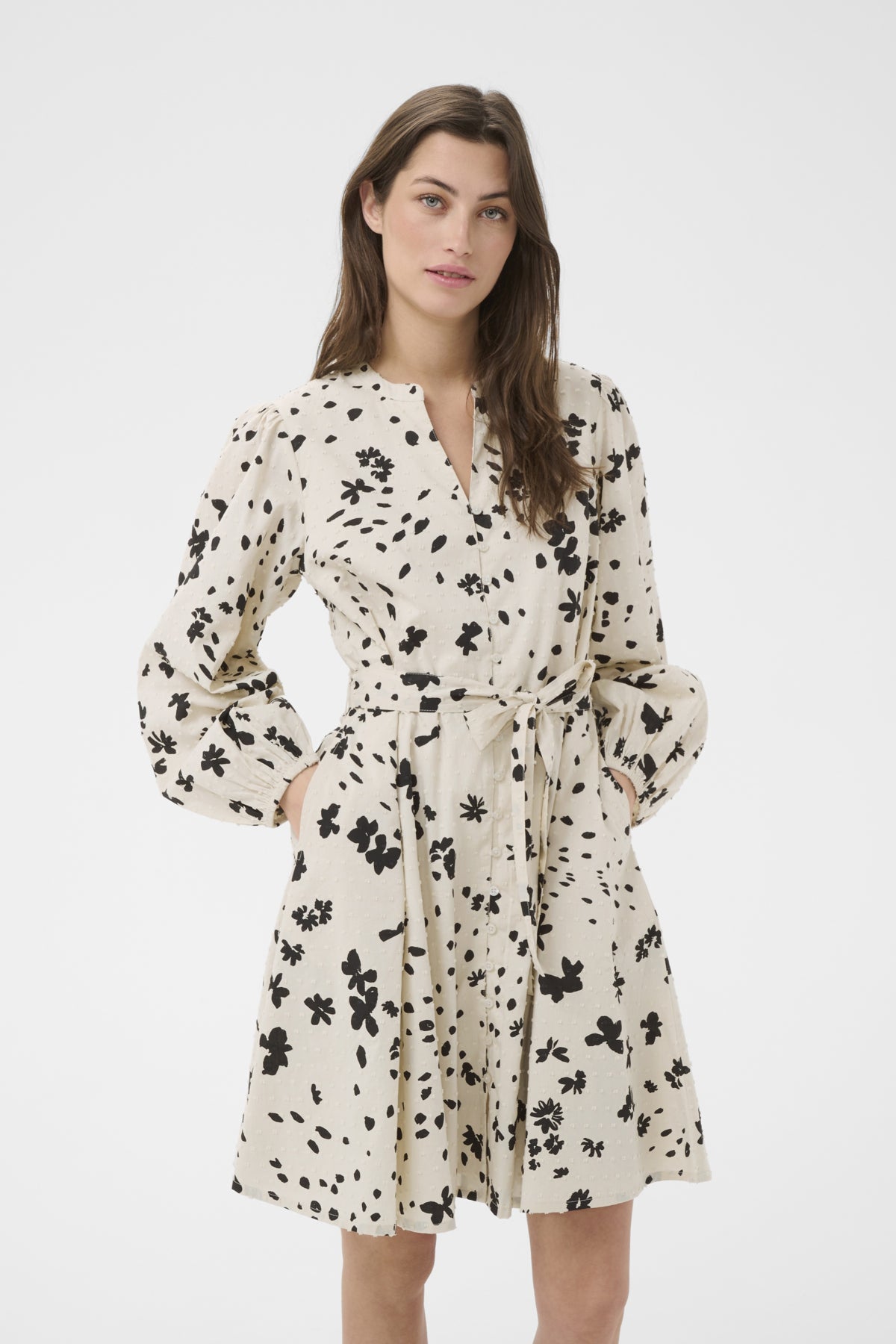 AviraPW DR Black Dot Flower Print - 30473 - 30310662