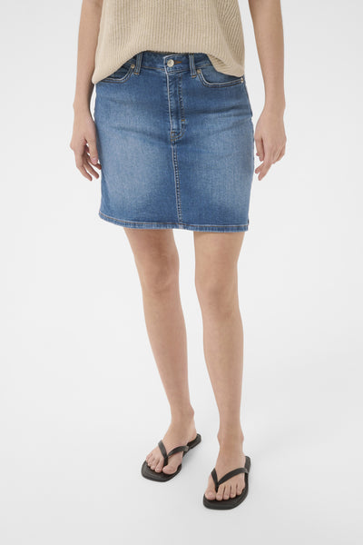 BellePW Skirt Medium Blue Denim - 300156 - 30310666 Thumbnail