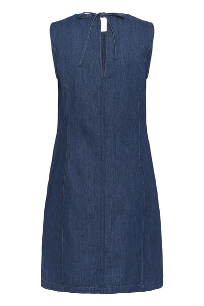 DanilaPW Dress Medium Dark Blue Denim - 30015 - 30310672 Thumbnail