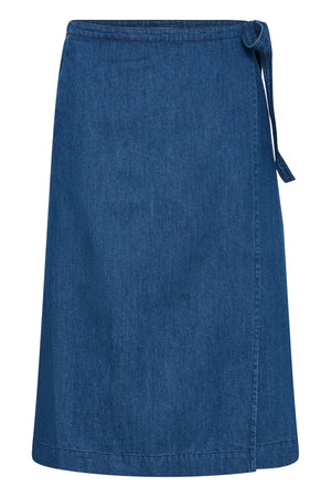 DaryaPW Skirt Medium Dark Blue Denim - 30015 - 30310673